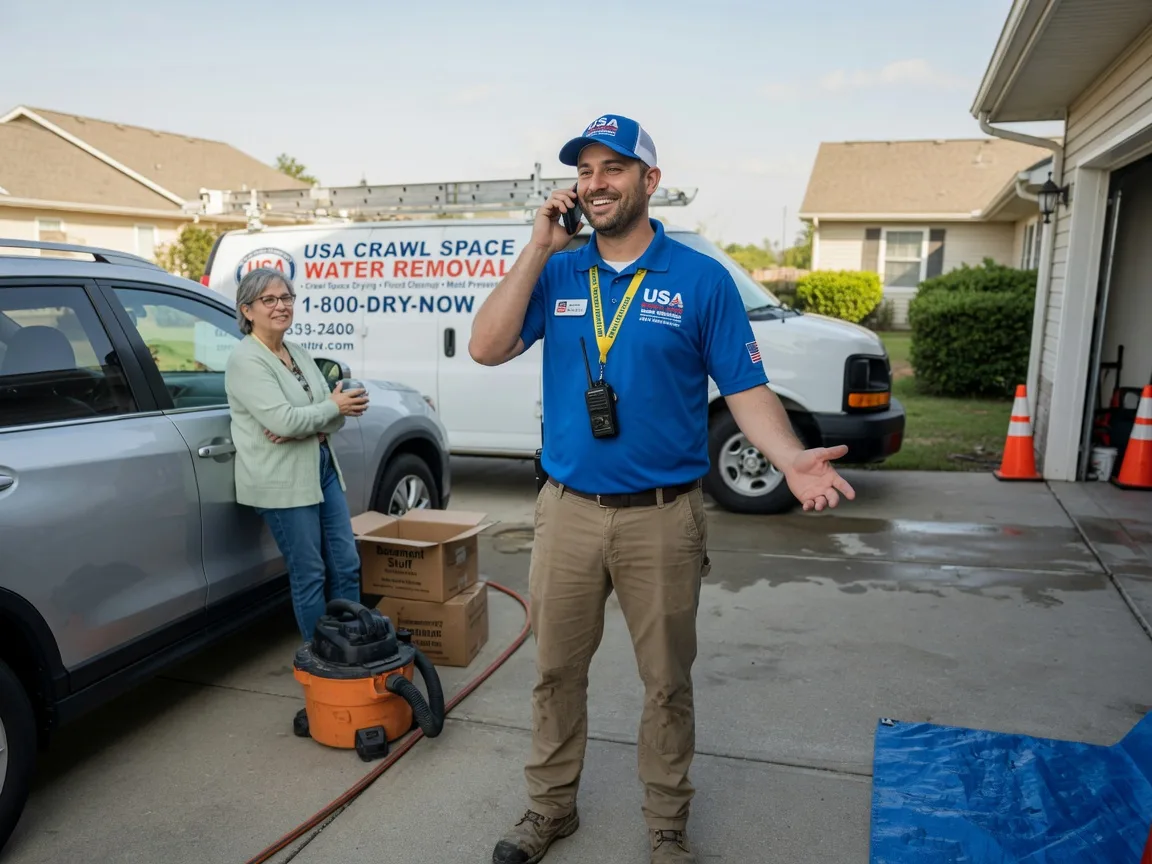 Crawl Space Water Removal Mishicot, WI FAQs